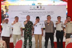 Koordinasi Lintas Sektoral, Bupati Anwar Sadat Ajak Seluruh Elemen Tolak Segala Aktivitas Geng Motor