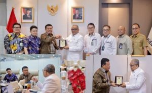 Dorong Penguatan SDM dan Perlindungan Pekerja, Wabup Katamso Audensi Bersama Wamenaker RI