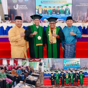 Ketua DPRD Tanjabbar Hamdani, Hadiri Pengukuhan Guru Besar UIN Jambi 