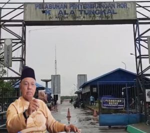 Hadiri HUT Tanjabbar Ke-61, Usman Ermulan Dorong Pemkab Buka Jaulur Pelabuhan Roro-Johor