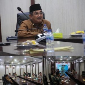 Rakor Penanganan Karhutla, Bupati Anwar Sadat: Pemkab Tanjabbar Siap Mendukung dan Bersinergi 