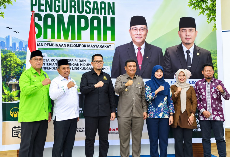 Dorong Pengelolaan Sampah Berbasis Masyarakat, Wabup Katamso: Komitmen Pemkab Perkuat Sarana Persampahan 