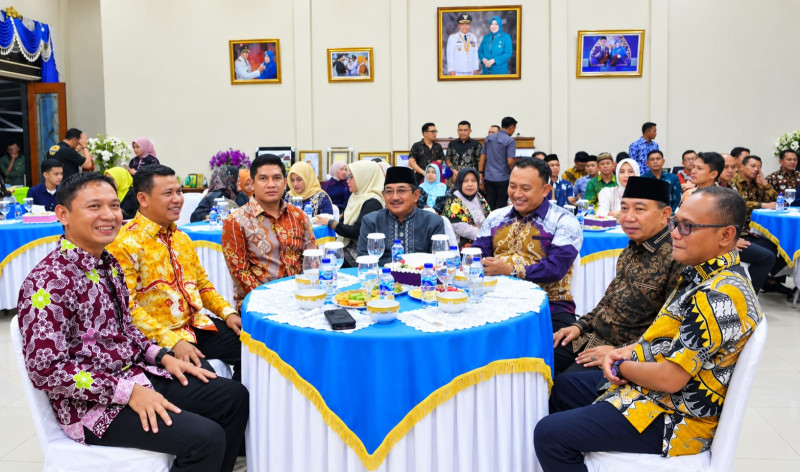 Hadiri Pisah Sambut Kapolres Tanjabbar, Ketua DPRD Hamdani Sampaikan Ucapan Selamat 